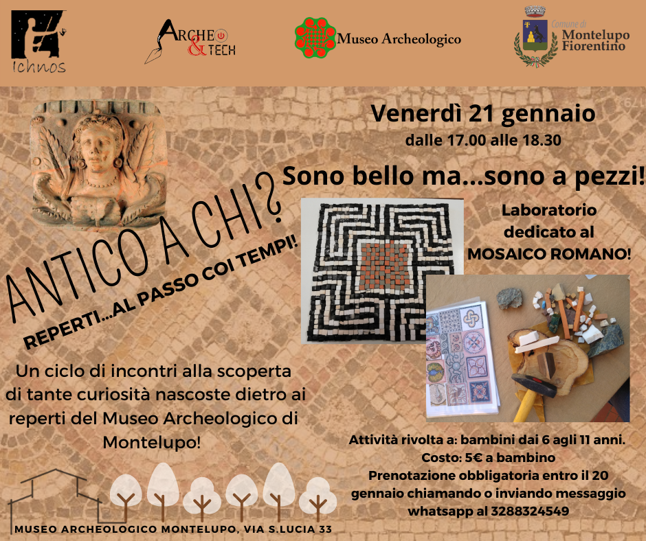 Venerdì 21 Gennaio : Museo Archeologico