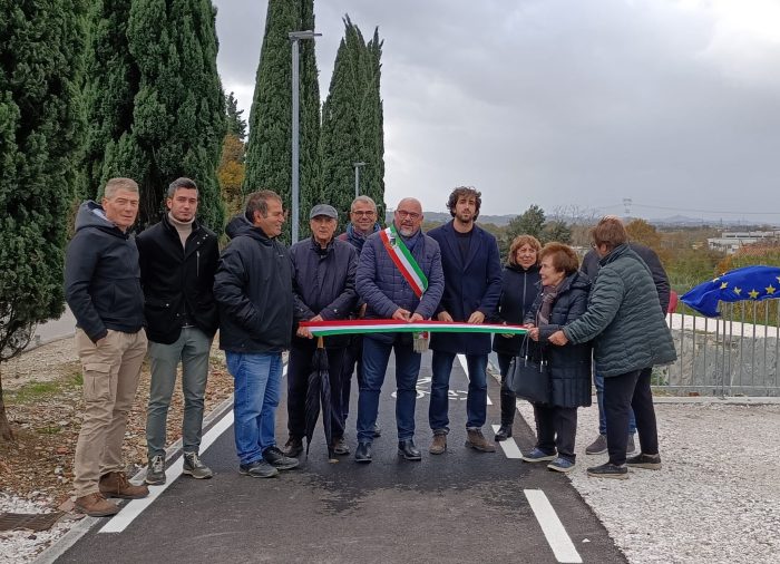 Concluso l’intervento di sistemazione di via Maremmana tra la Vinicola e Castellucci